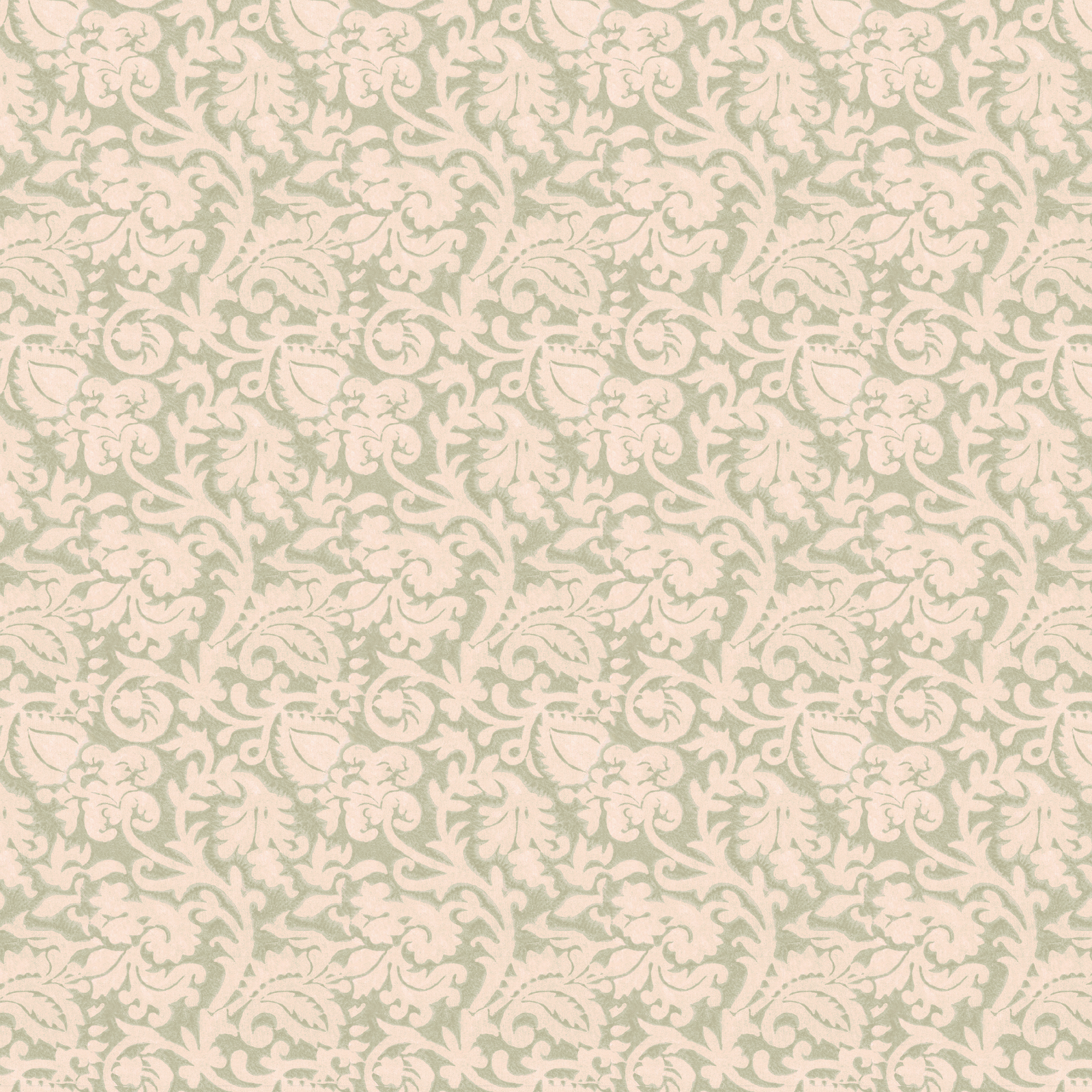 Huxley Petit  Linen Fabric - Olive Quartz