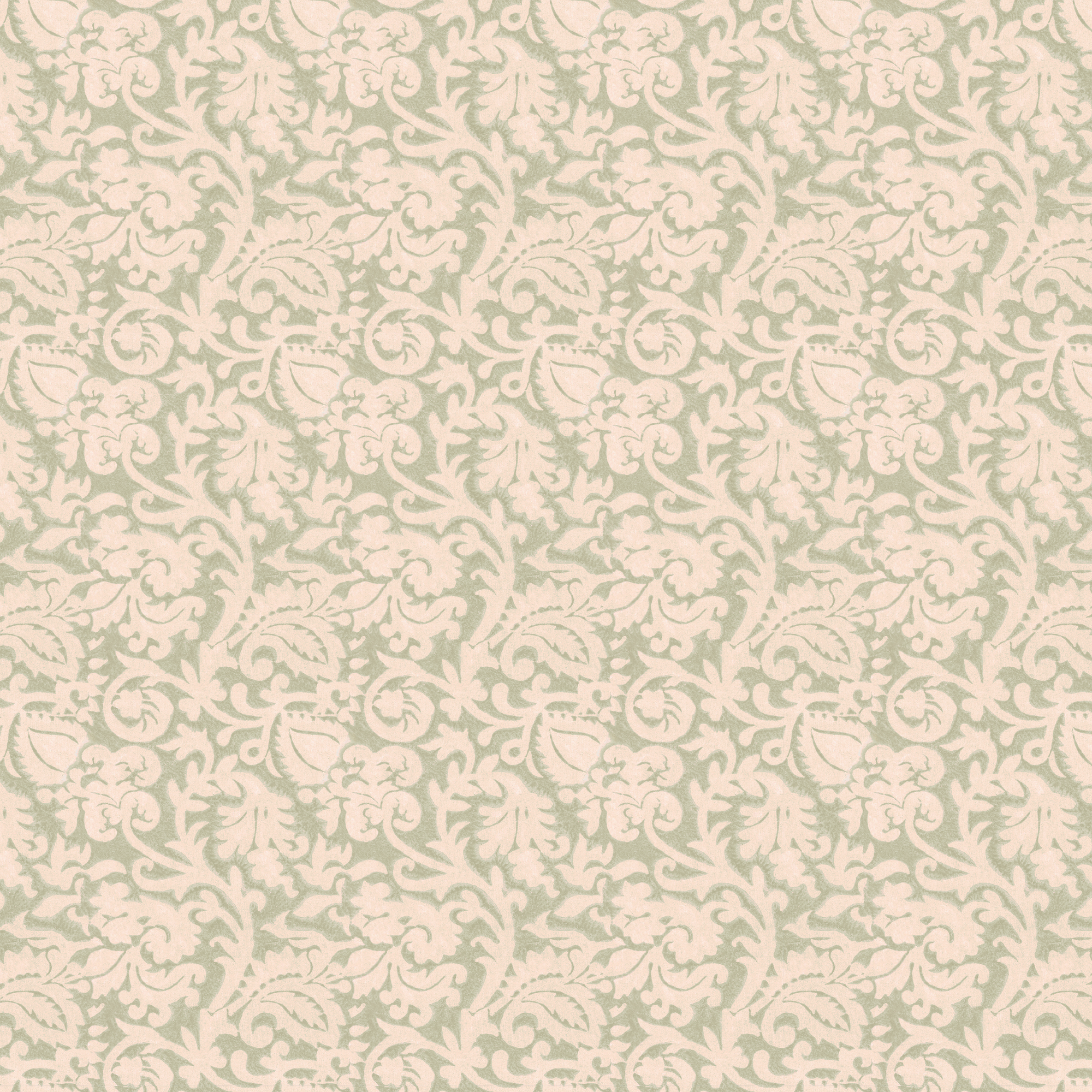 Huxley Petit  Linen Fabric - Olive Quartz