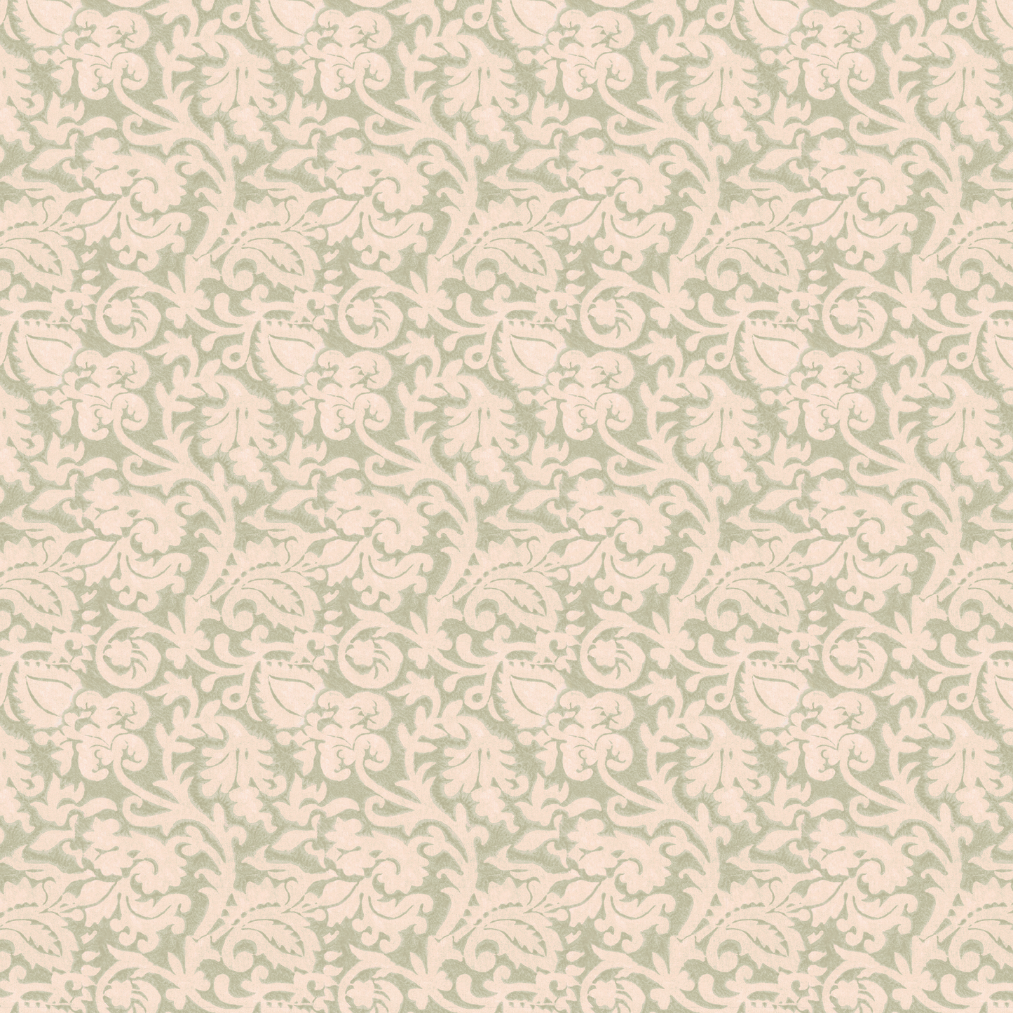 Huxley Petit  Linen Fabric - Olive Quartz
