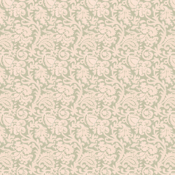 Huxley Petit  Linen Fabric - Olive Quartz