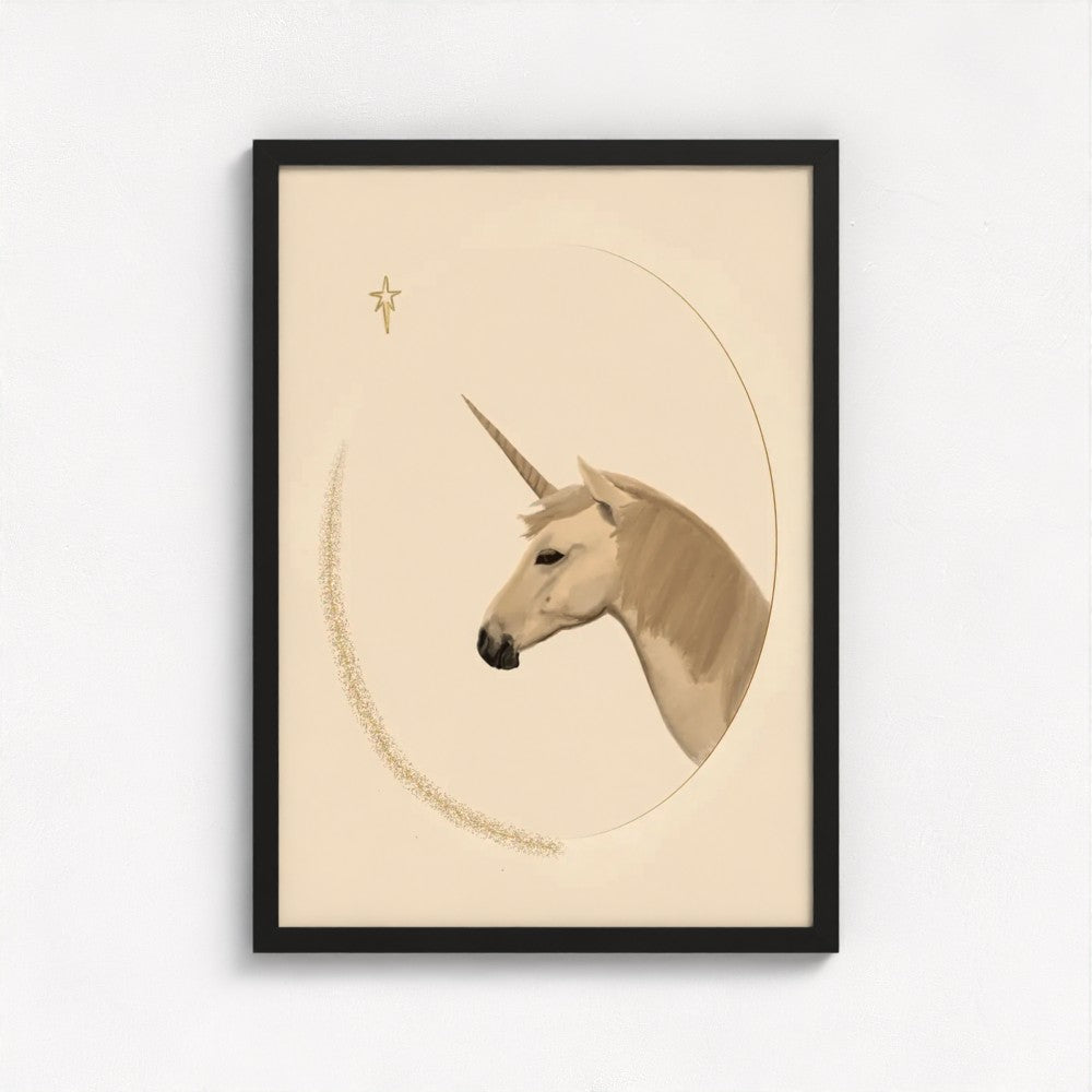 I Believe in Unicorns Art Print