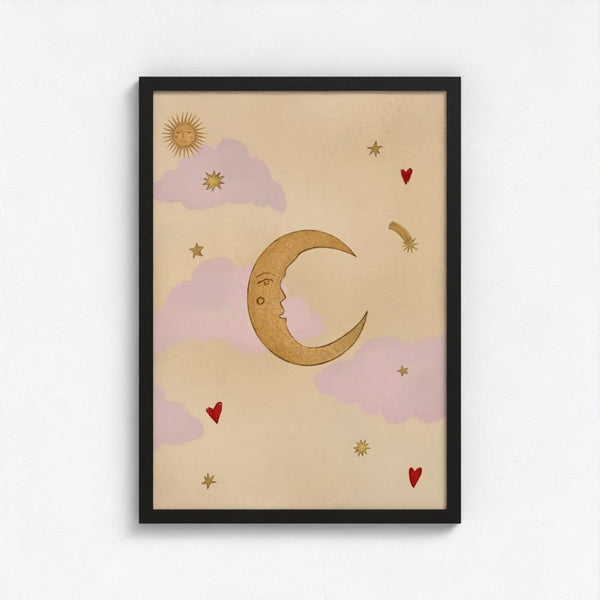 La Lune Art Print