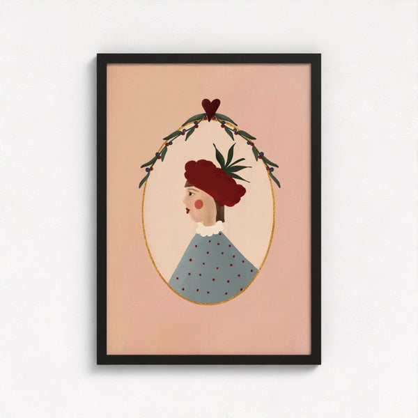 Raspberry Art Print