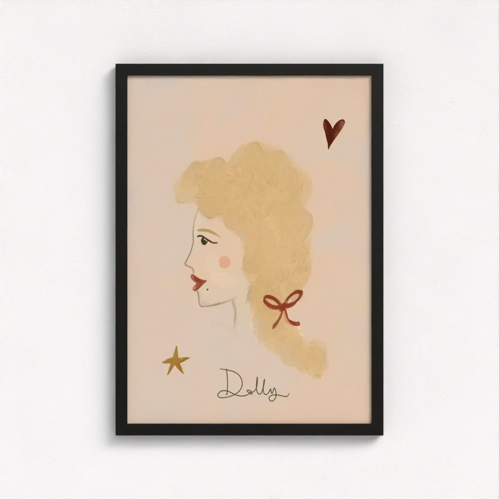 Woo Dolly! Art Print