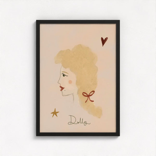 Woo Dolly! Art Print
