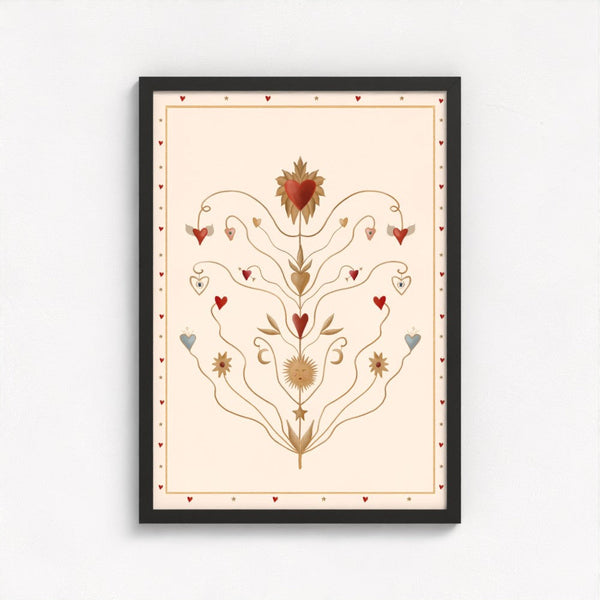 Tree of Love Art Print