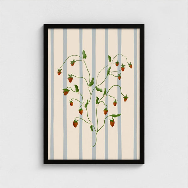 Strawberry Vine Art Print