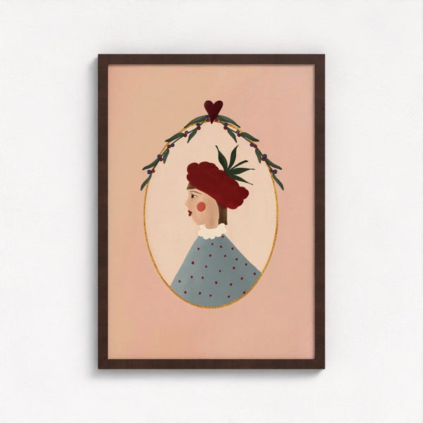 Raspberry Art Print