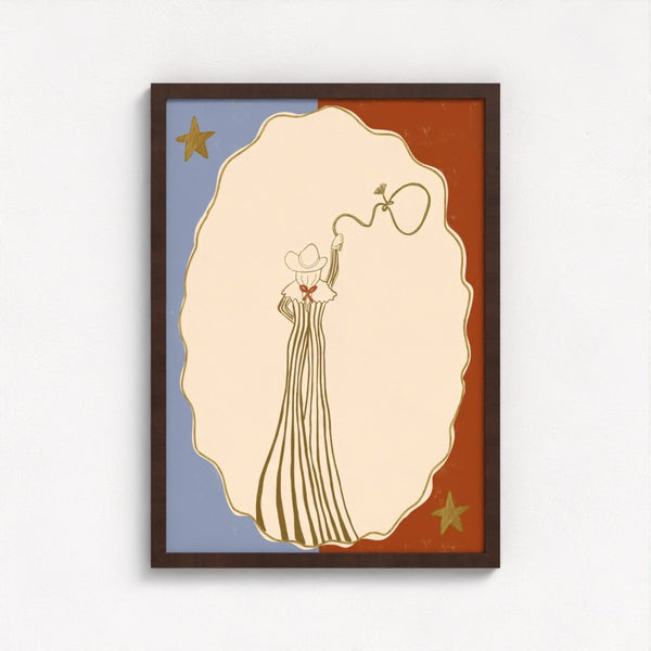 Queen of the Rodeo - Part 2 Art Print