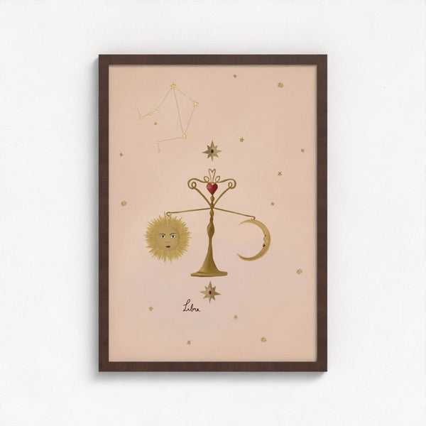 Libra Art Print