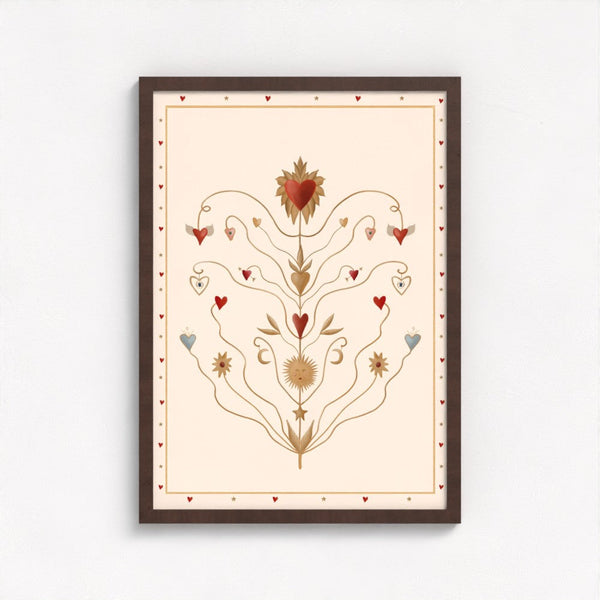 Tree of Love Art Print
