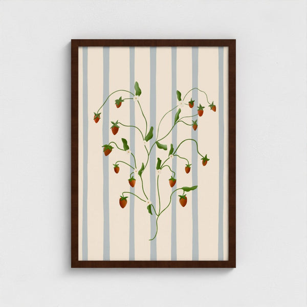 Strawberry Vine Art Print