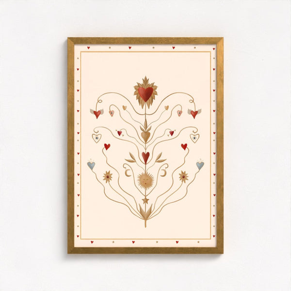 Tree of Love Art Print