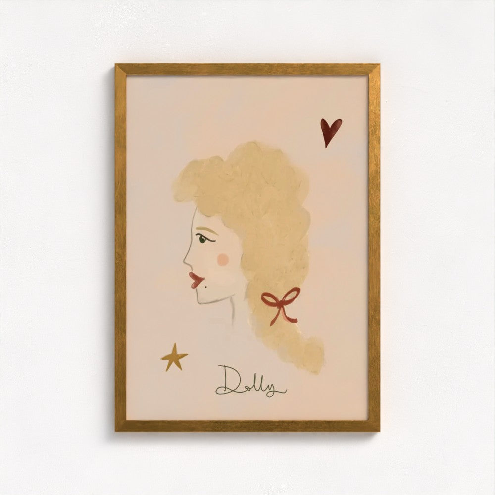 Woo Dolly! Art Print