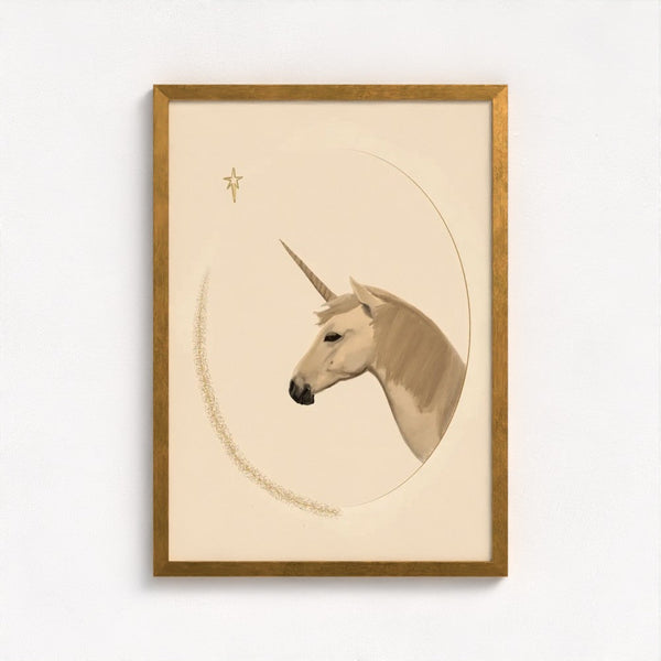 I Believe in Unicorns Art Print
