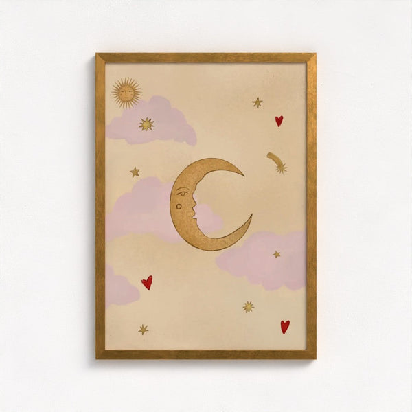 La Lune Art Print