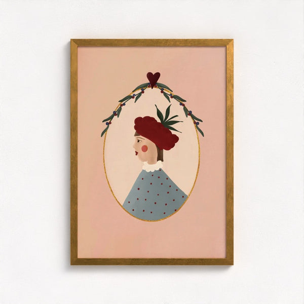 Raspberry Art Print