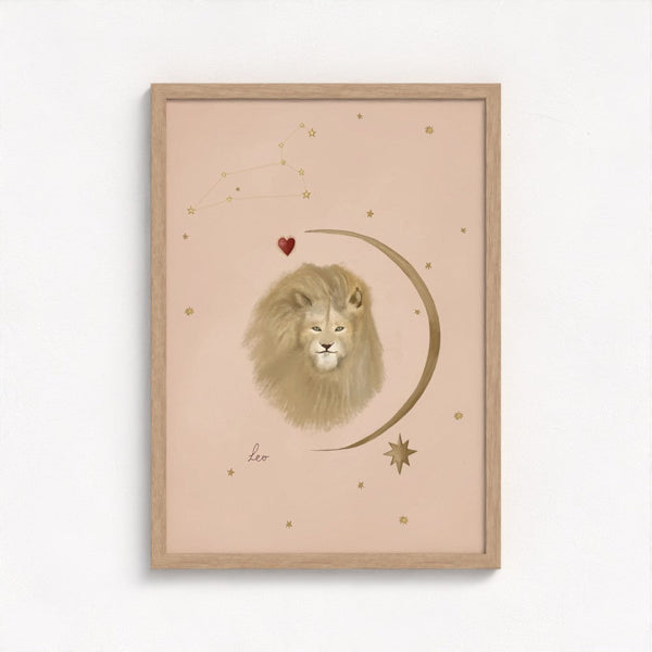 Leo Art Print