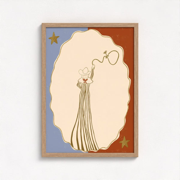 Queen of the Rodeo - Part 2 Art Print
