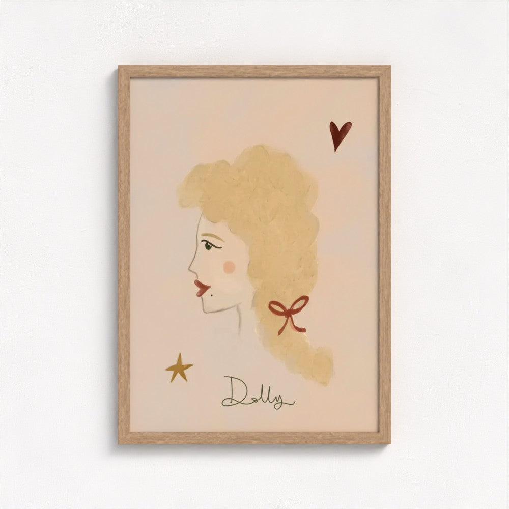 Woo Dolly! Art Print