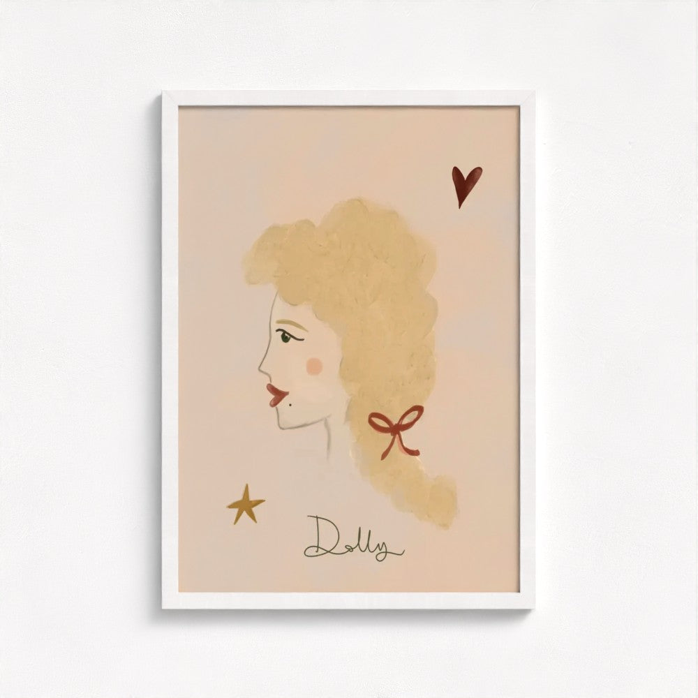 Woo Dolly! Art Print