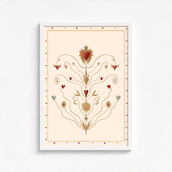 Tree of Love Art Print
