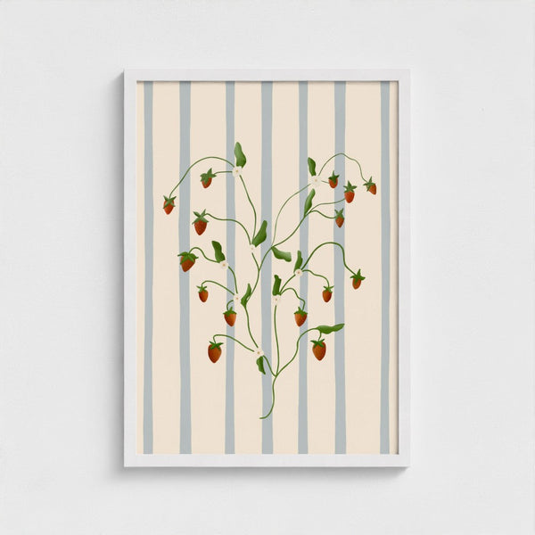 Strawberry Vine Art Print