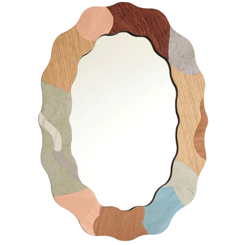 Oval Curve Mirror