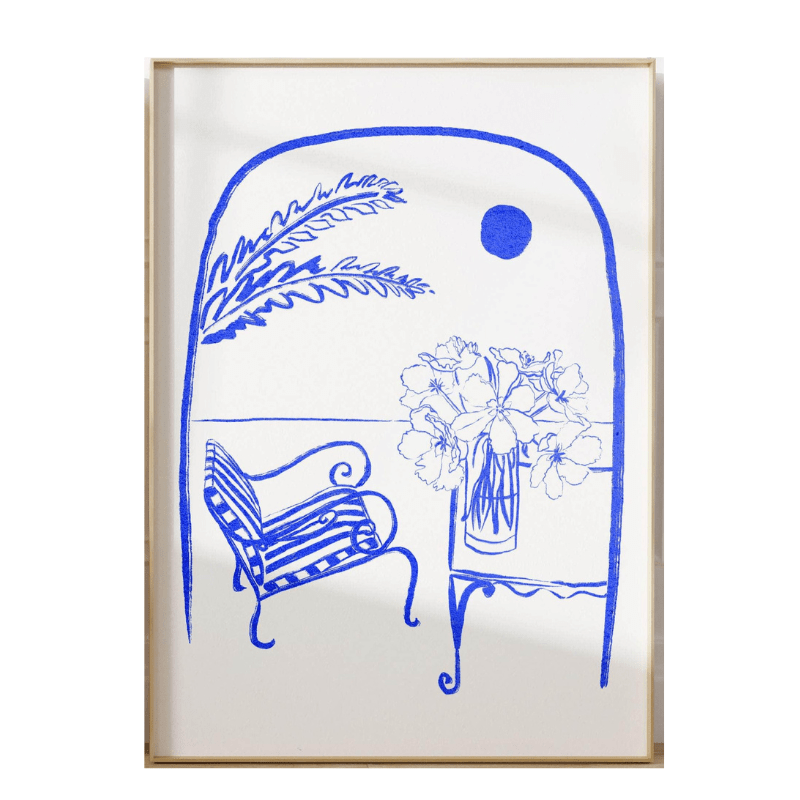 Soleil De L'après-Midi Art Print