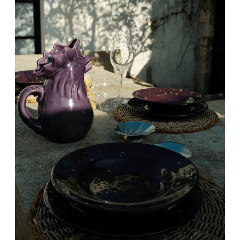 Hand Splatter Terracotta Dinner Plate