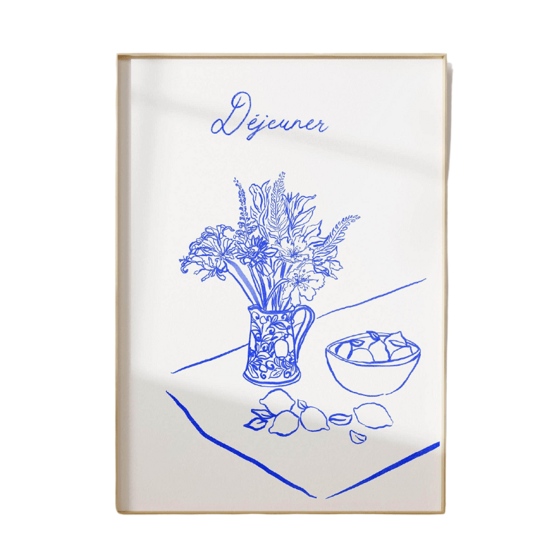 Déjeuner Art Print