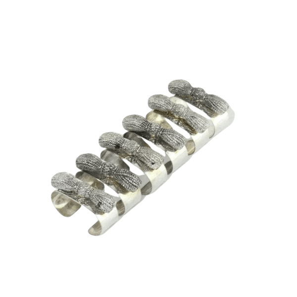 Bow Napkin Rings - Set Of Six