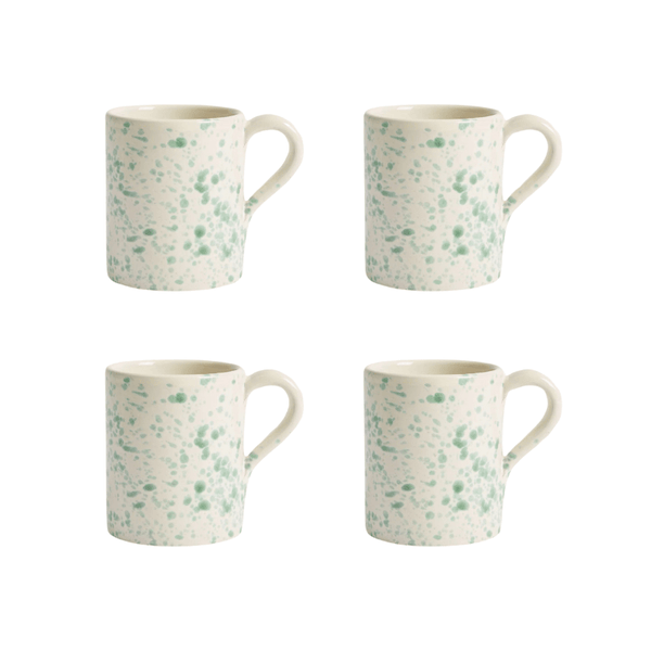 Pistachio Coffee Mug Set | 4 Pieces