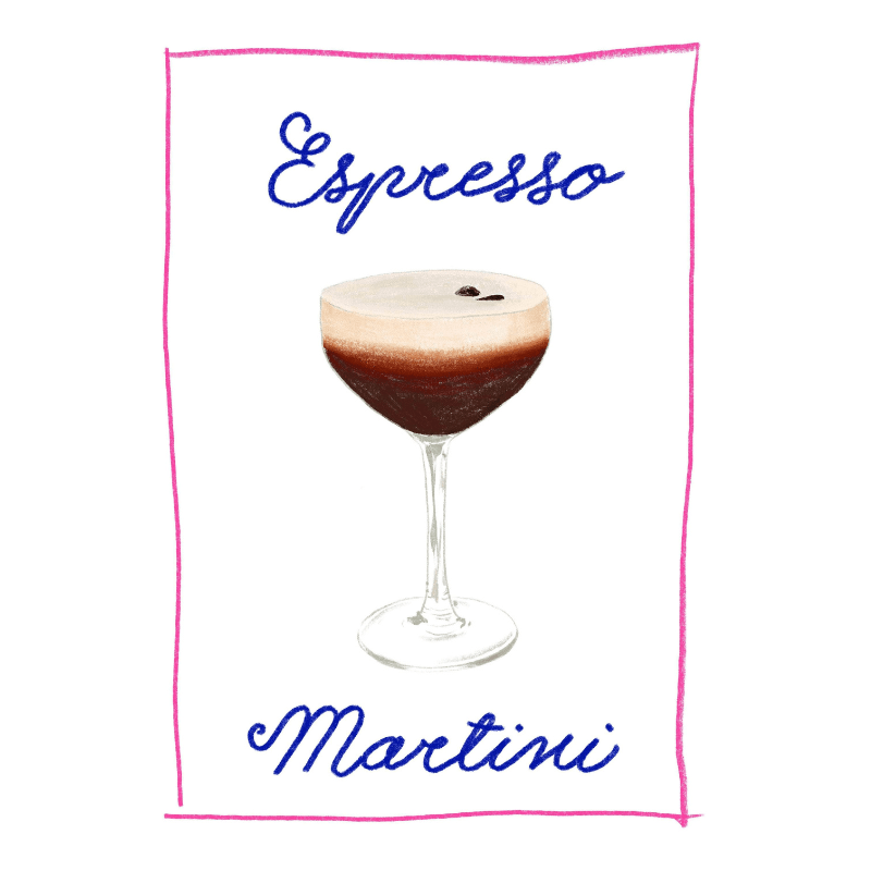 Espresso Martini Art Print