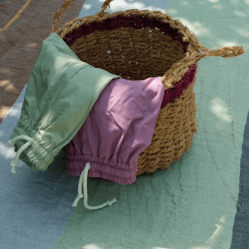 Cotton Swim Short Purple