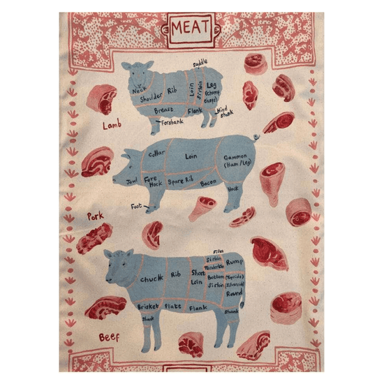 Meat Tea Towel