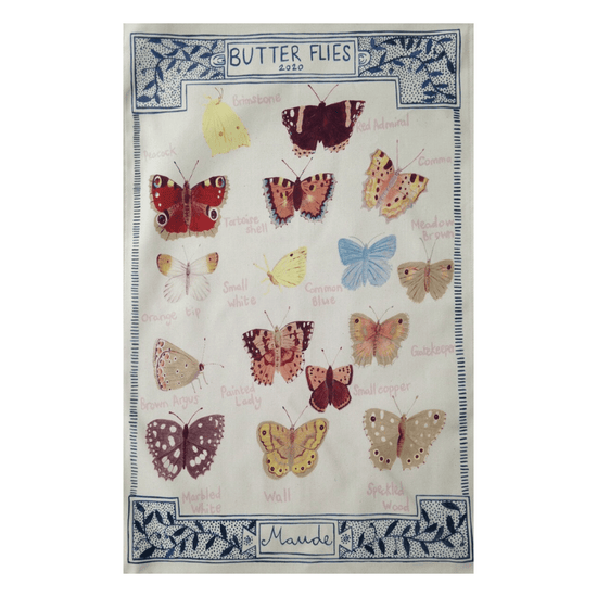 Butterfly Tea Towel