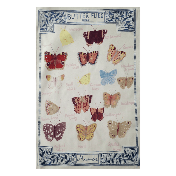Butterfly Tea Towel