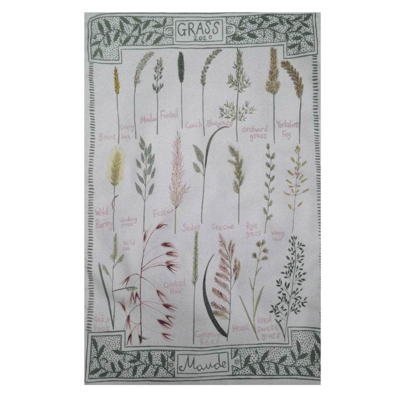 Grass Tea Towel