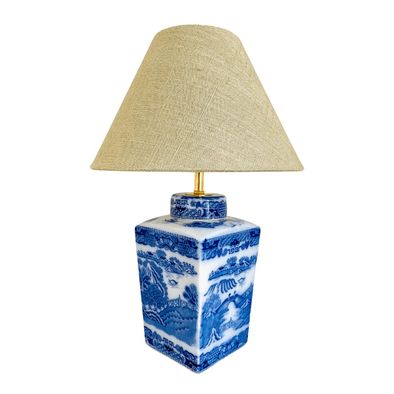 Antique Ringtons Jar Lamp