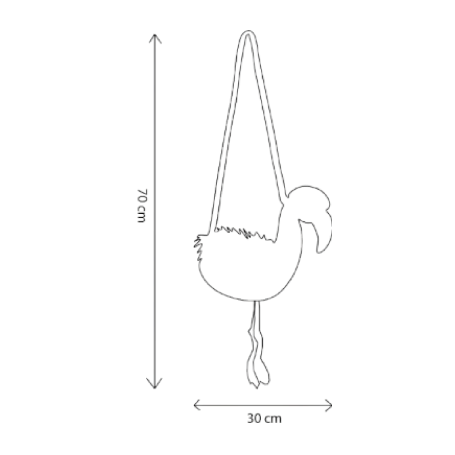 Purse Flamingo