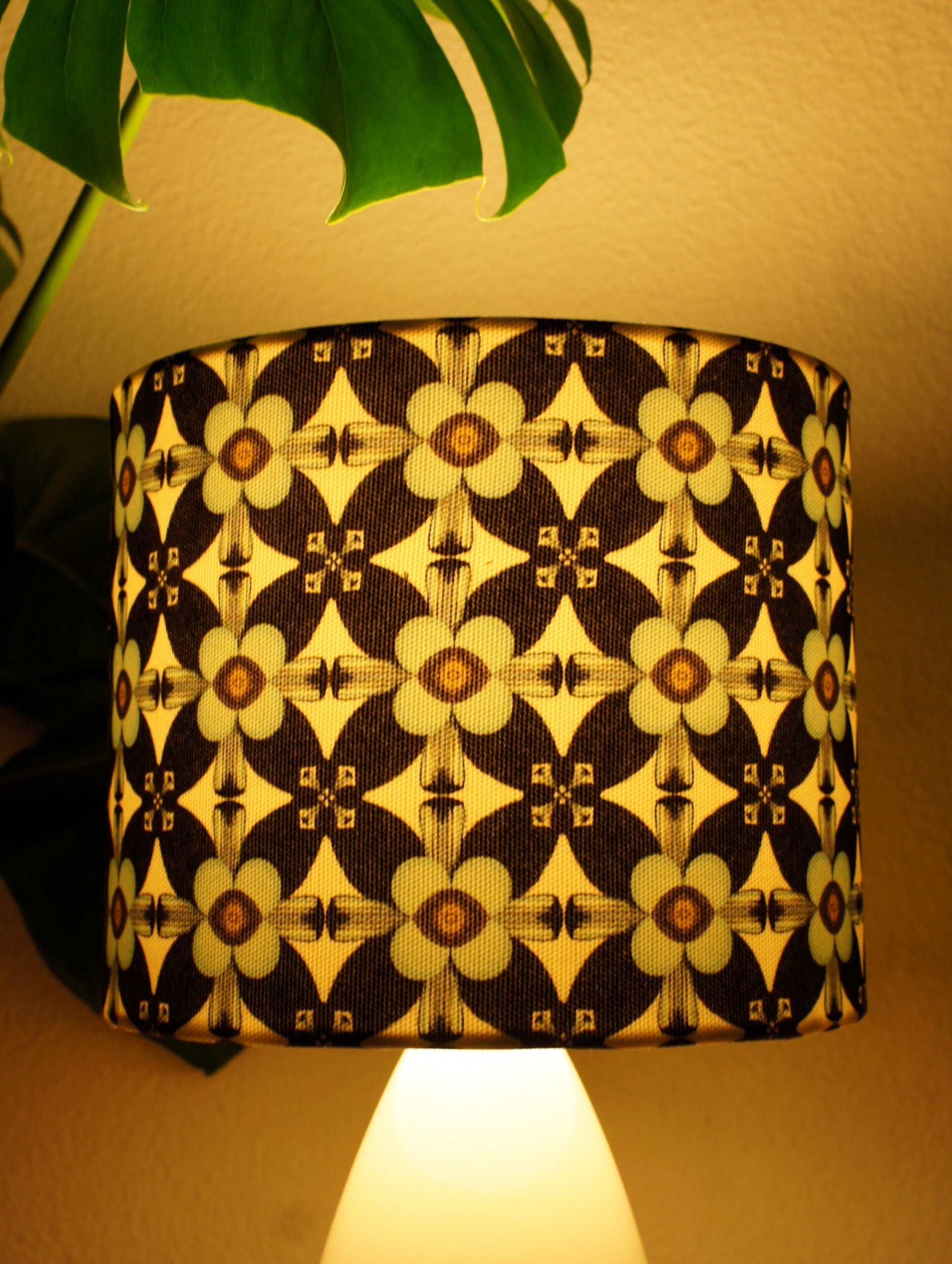 Quartz Floral Lampshade