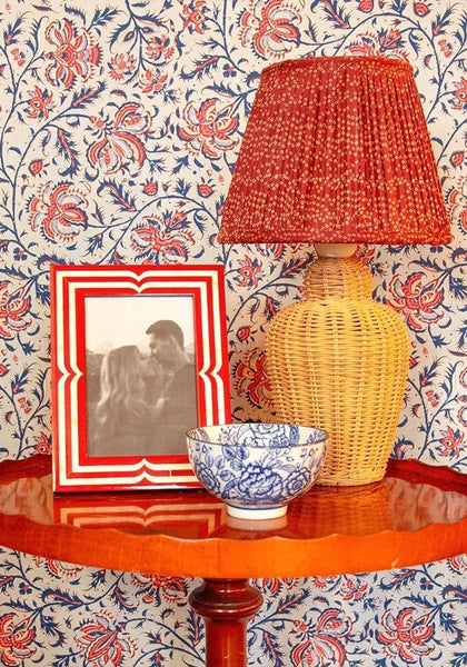 Raspberry Beret Marquetry Frame 6x4" - Casa by Josephine Jenno