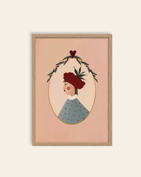 Raspberry Art Print