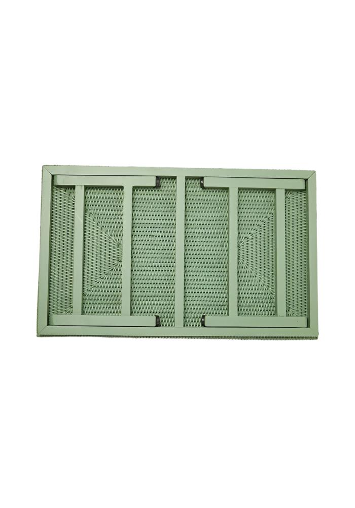 Rattan Breakfast Tray - Green - Casa by Josephine Jenno