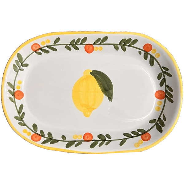Large Oval Ravello Dish