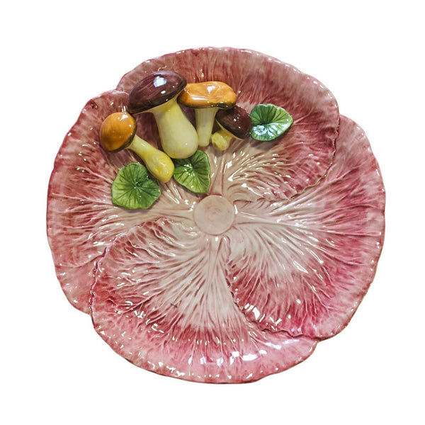 Pink Radicchio Hand-Painted Ceramic Tableware
