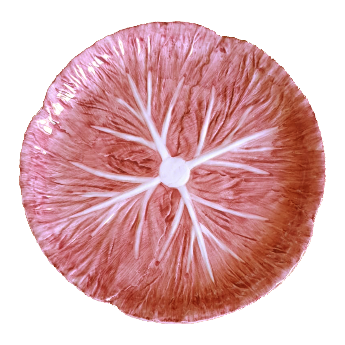 Pink Radicchio Hand-Painted Ceramic Tableware