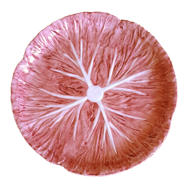 Pink Radicchio Hand-Painted Ceramic Tableware