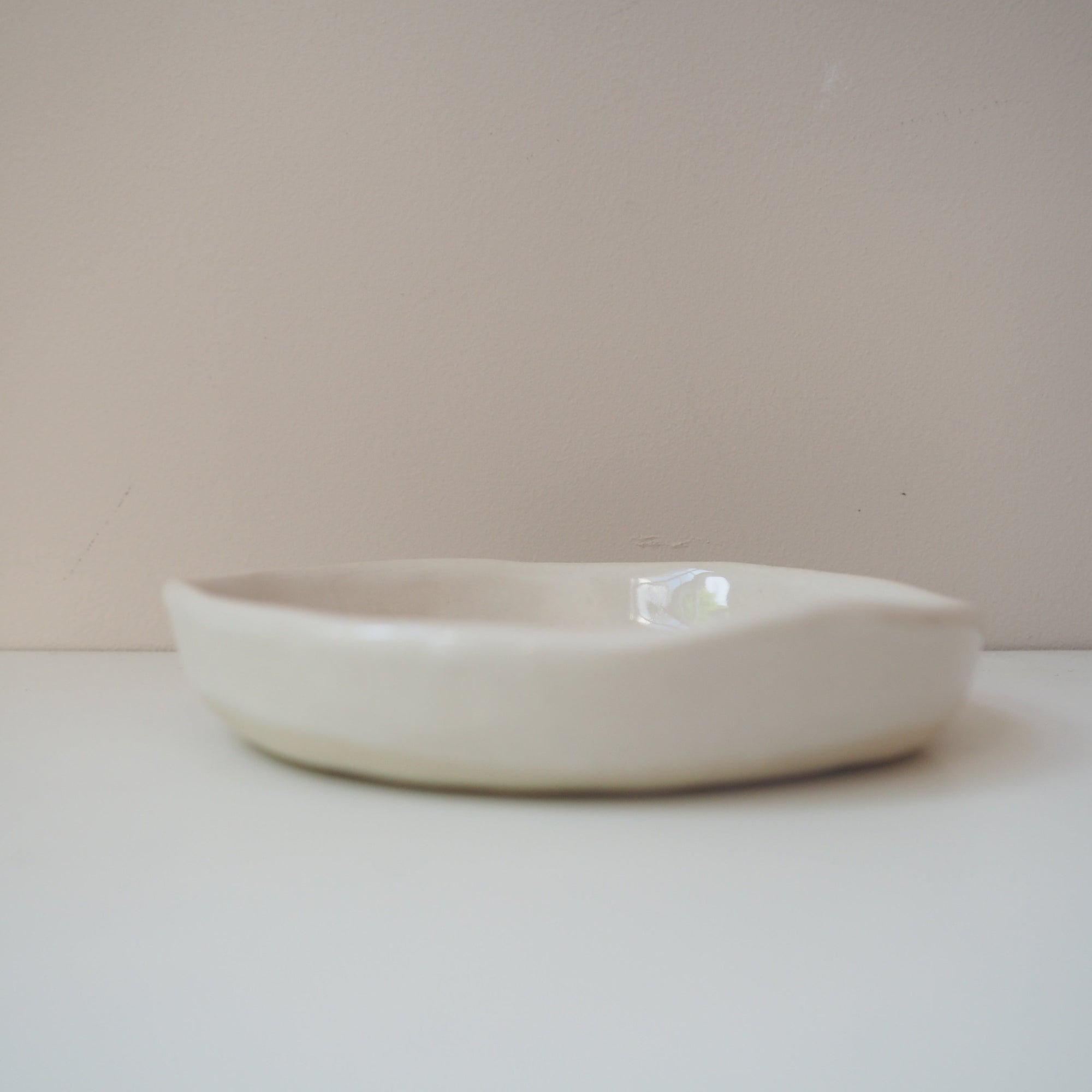 Handmade Red Beetle Ceramic Ring Dish